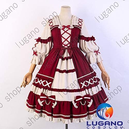 KL006 萌えゴシック ロリータ風 Sweet Gothic Lolita風 ワンピース 森