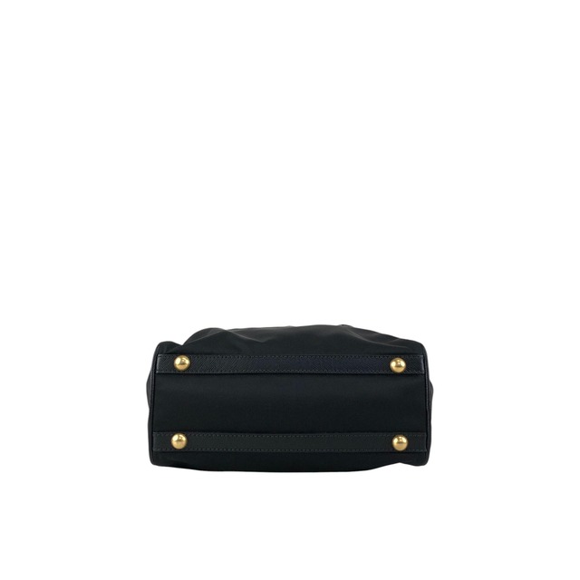 PRADA プラダ ショルダーバッグ ブラック サフィアーノ 2WAY ミニボストン vintage ヴィンテージ オールド 8z5ju7