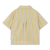 〈 REPOSE AMS 24SS 〉boxy shirt / sand gold stripe