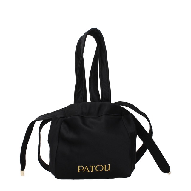 【新品】PATOU パトゥ レディース ハンドバッグ ファブリック ブラック AC0740171999B