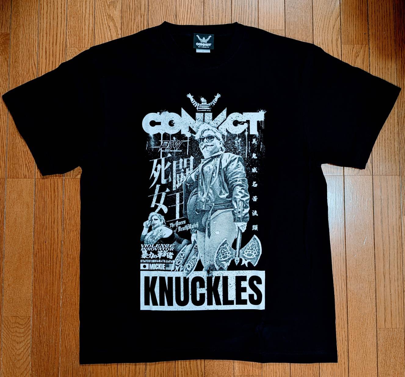 ミッキーナックルズ Tシャツ | 登坂栄児のコメカミパンチ