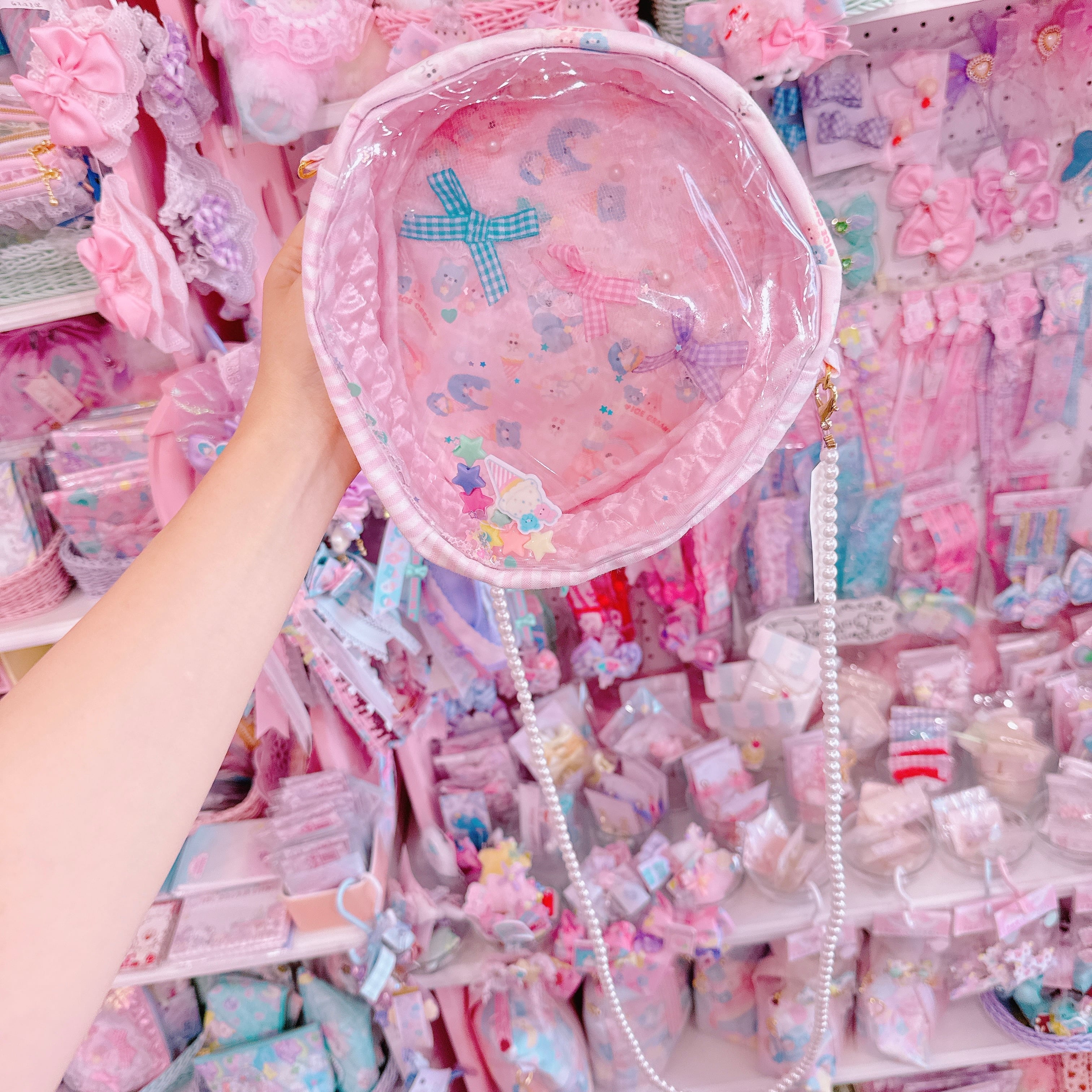 【F1】61-12アイス型ぬいぐるみショルダーバッグ