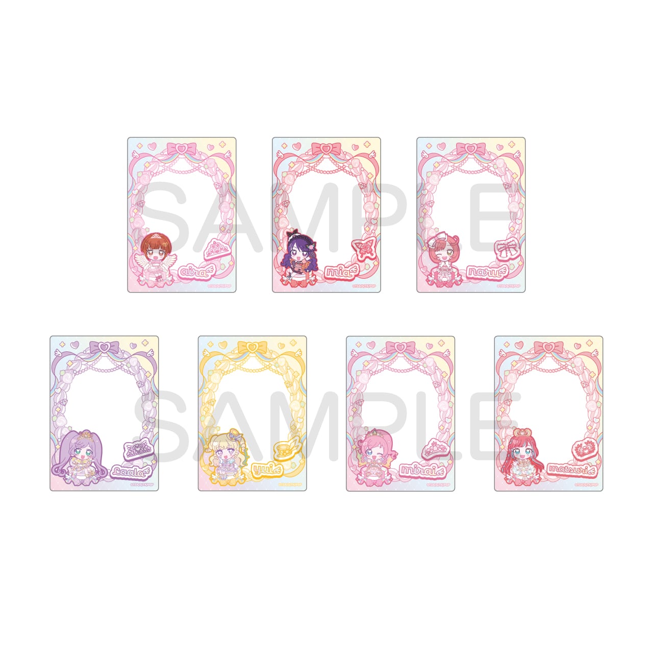 プリティーシリーズ きゃらっぴん トレーディングカードケース BOX
