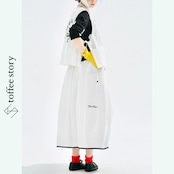 「TODAY」背負って街歩き♪ メッセージホワイトベスト《i0732》