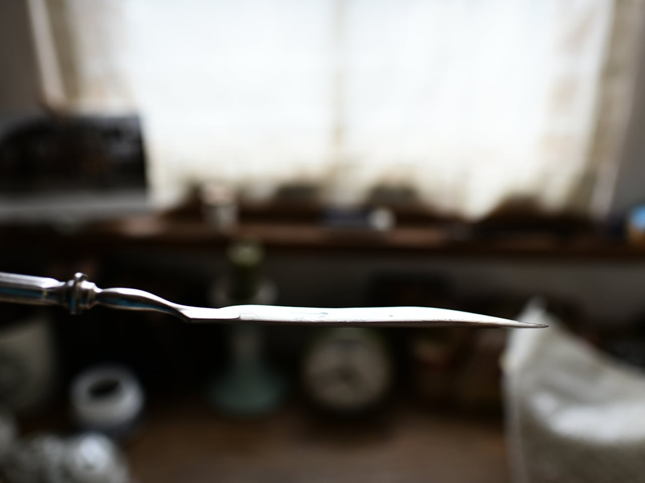 装飾が素敵なケーキサーバー フレンチブロカント