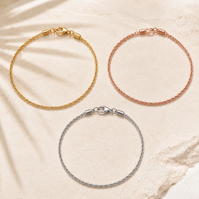 Rope Chain bracelet (2mm)