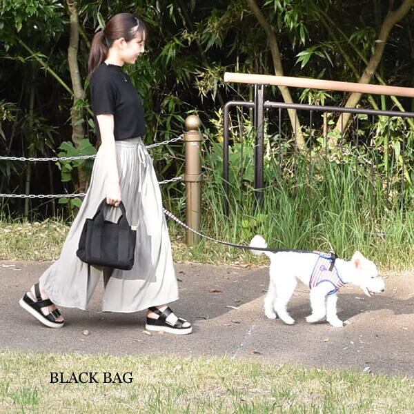 価格は安く ポケットいっぱい お散歩バッグ ペットバッグ ミニバッグ ミニトート トートバッグ キャンバスバッグ 犬 散歩 お出かけ 便利 仕切り たくさん 整理整頓 大容量 中敷き マナーバッグ Emilystyle エミリースタイル Qdtek Vn
