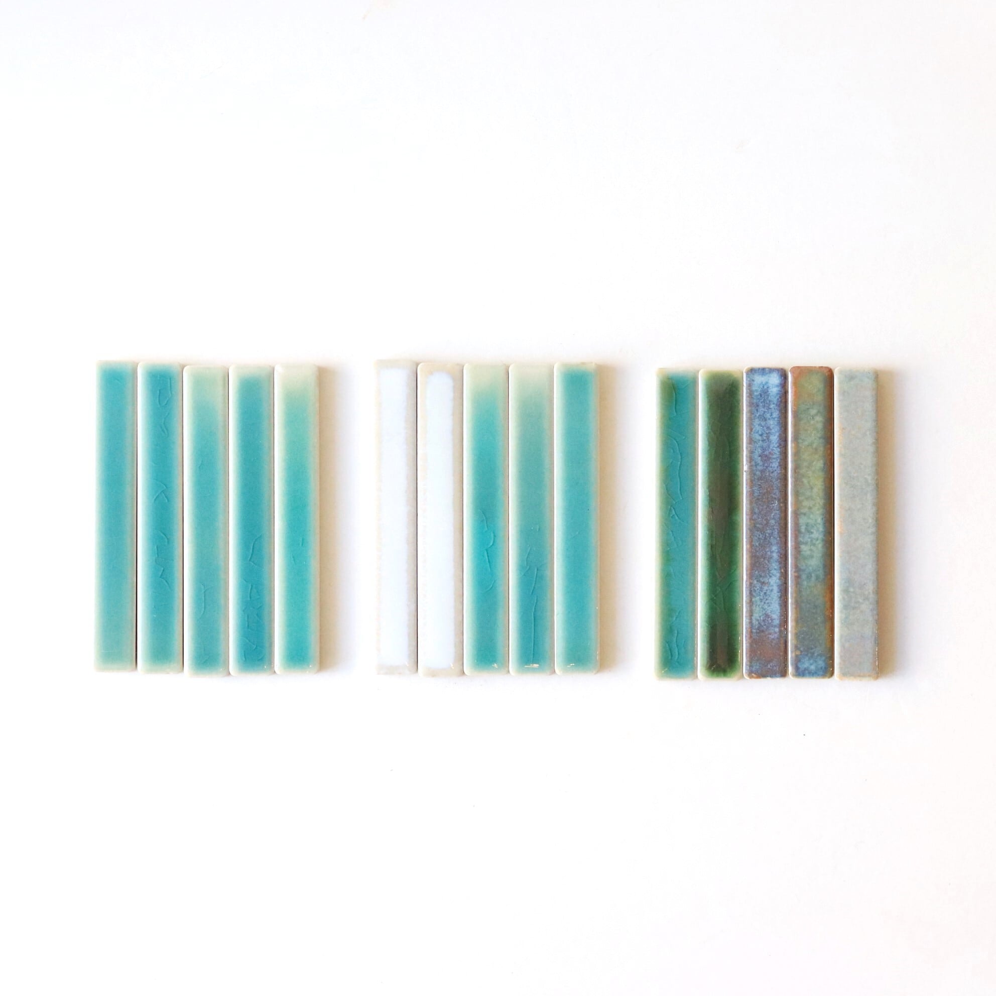 【食器】タイルの箸置き・カトラリーレスト5点セット