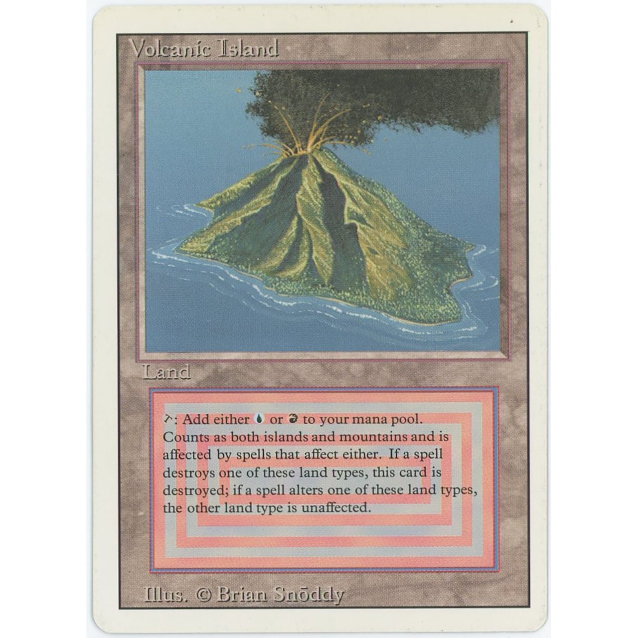 【状態B】Volcanic Island 3ED【EN】[MTG] #1441