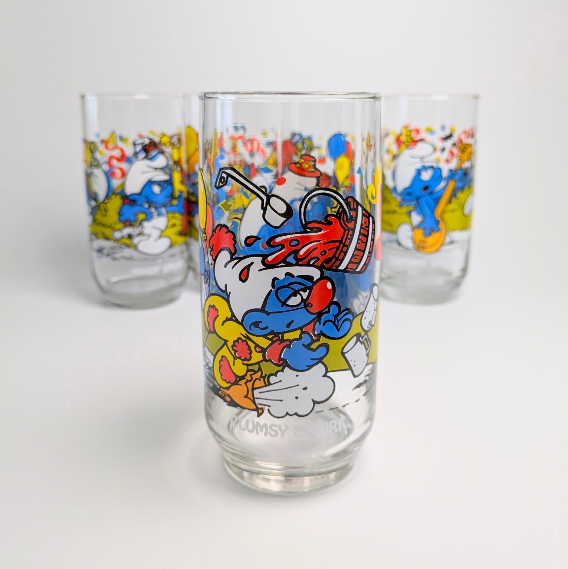 【レア】スマーフ　戦闘　7体セット　ヴィンテージ　アメトイ SMURF（スマーフ） | HAPPY GO LUCKY