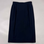 上下 Leilian レリアン ロロピアーナ生地 ジャケット スカート 7/ネイビー レディース