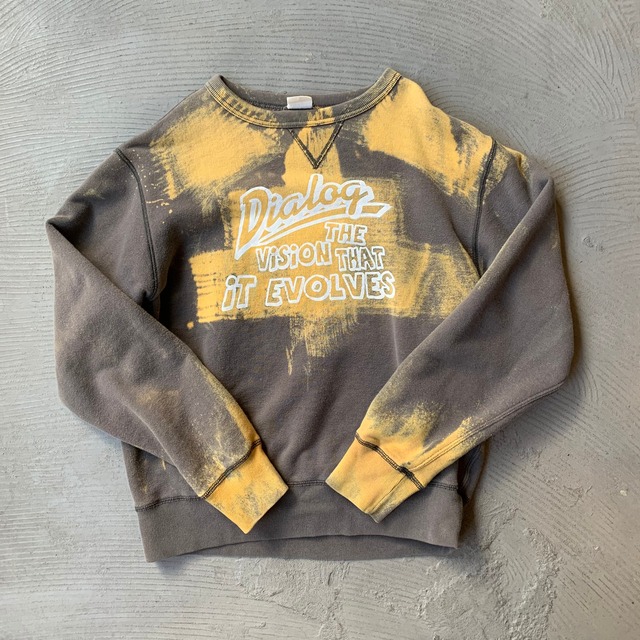 Bleached sweat shirt