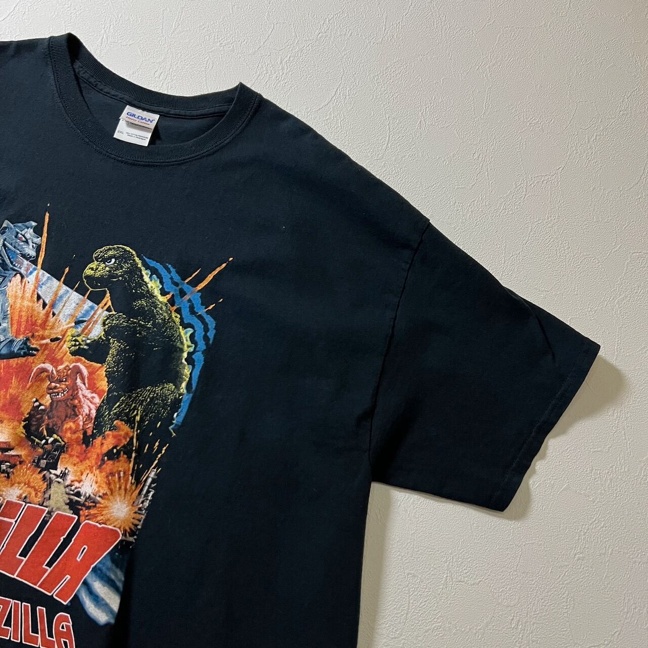 GODZILLA ゴジラ メカゴジラ ムービー Tシャツ ブラック 2XL 古着 | RUFFY