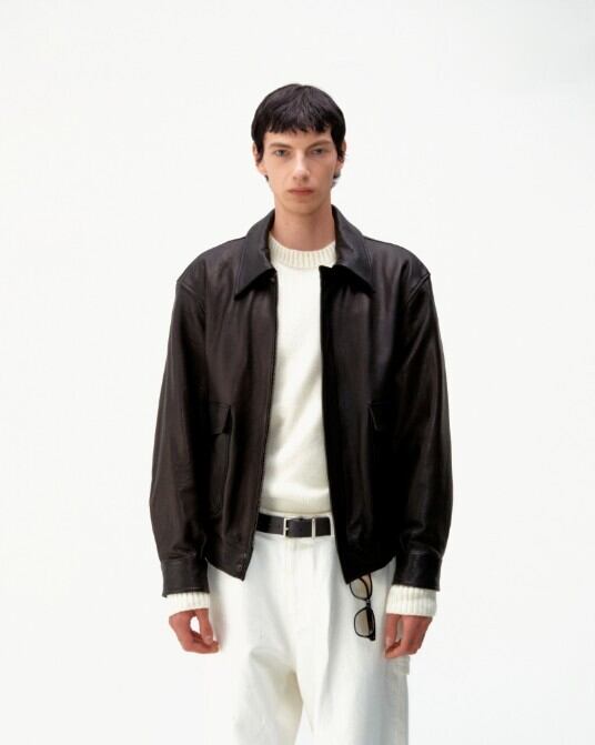 ☆【COOR】VEGETABLE LEATHER A-2 JACKET | もごつ ☆【COOR】VEGETABLE LEATHER A-2 JACKET | もごつ
