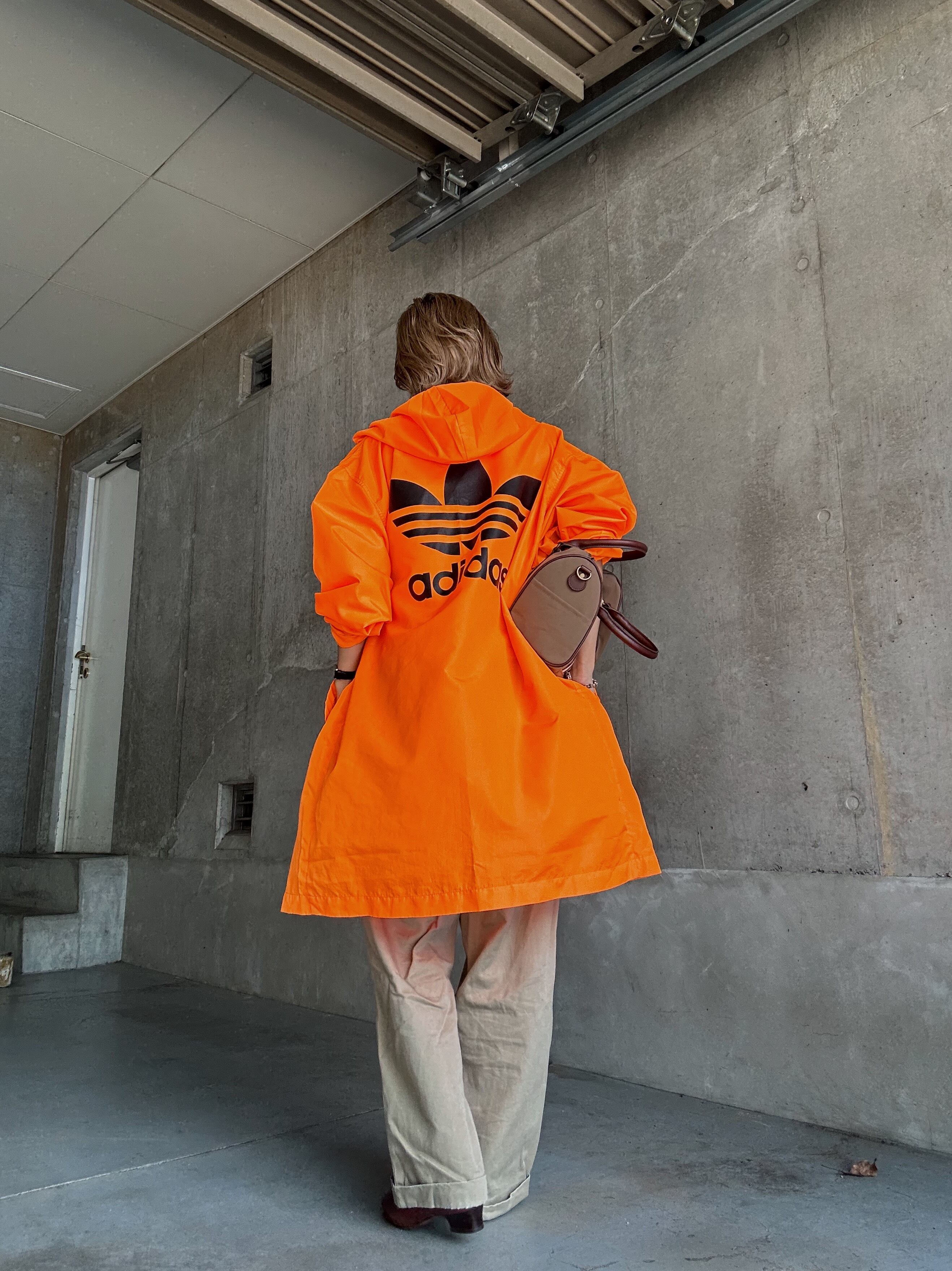 (OT1269)90‘s OLD adidas hoodie coach jacket