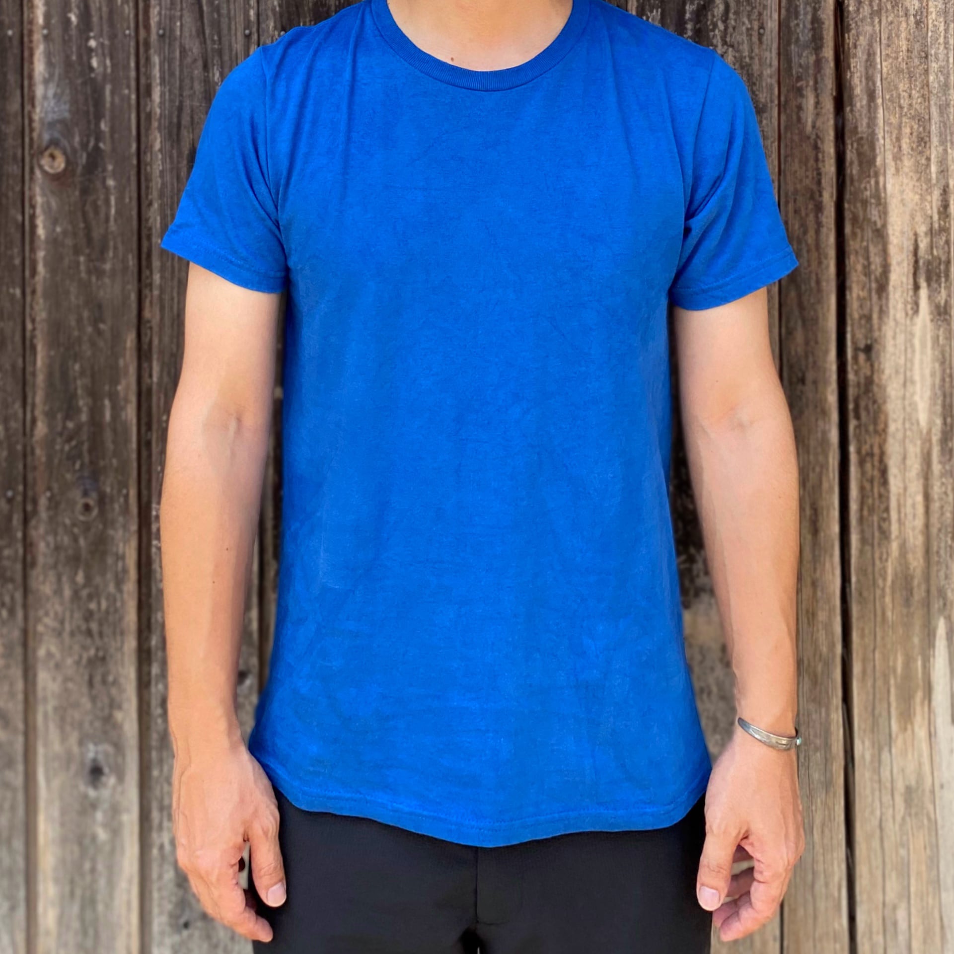 じゅうじ染め Tシャツ【藍】