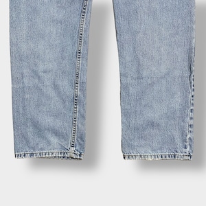 LEVI'S 505 メキシコ製 デニム ジーンズ ジーパン W38 L34 ビッグサイズ レギュラー テーパード 色落ち リーバイス US古着