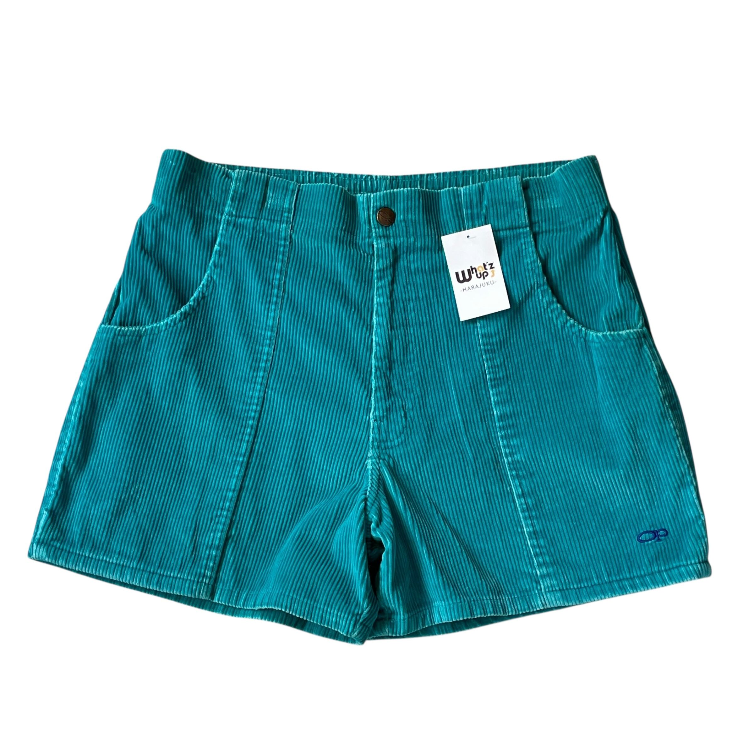 【12】80~90s Ocean Pacific corduroy bush pants "Emerald green"