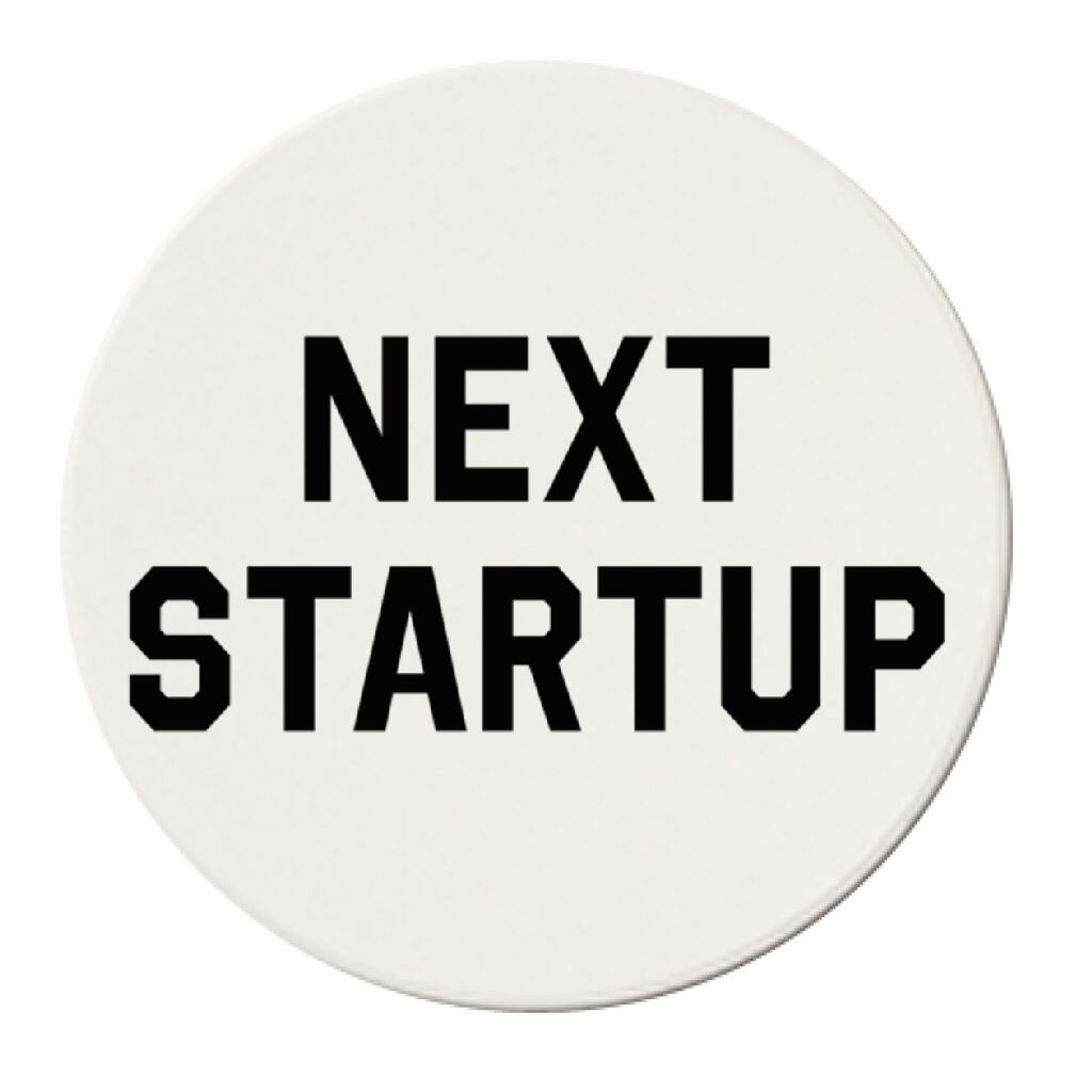 NEXT STARTUP ロゴコースター