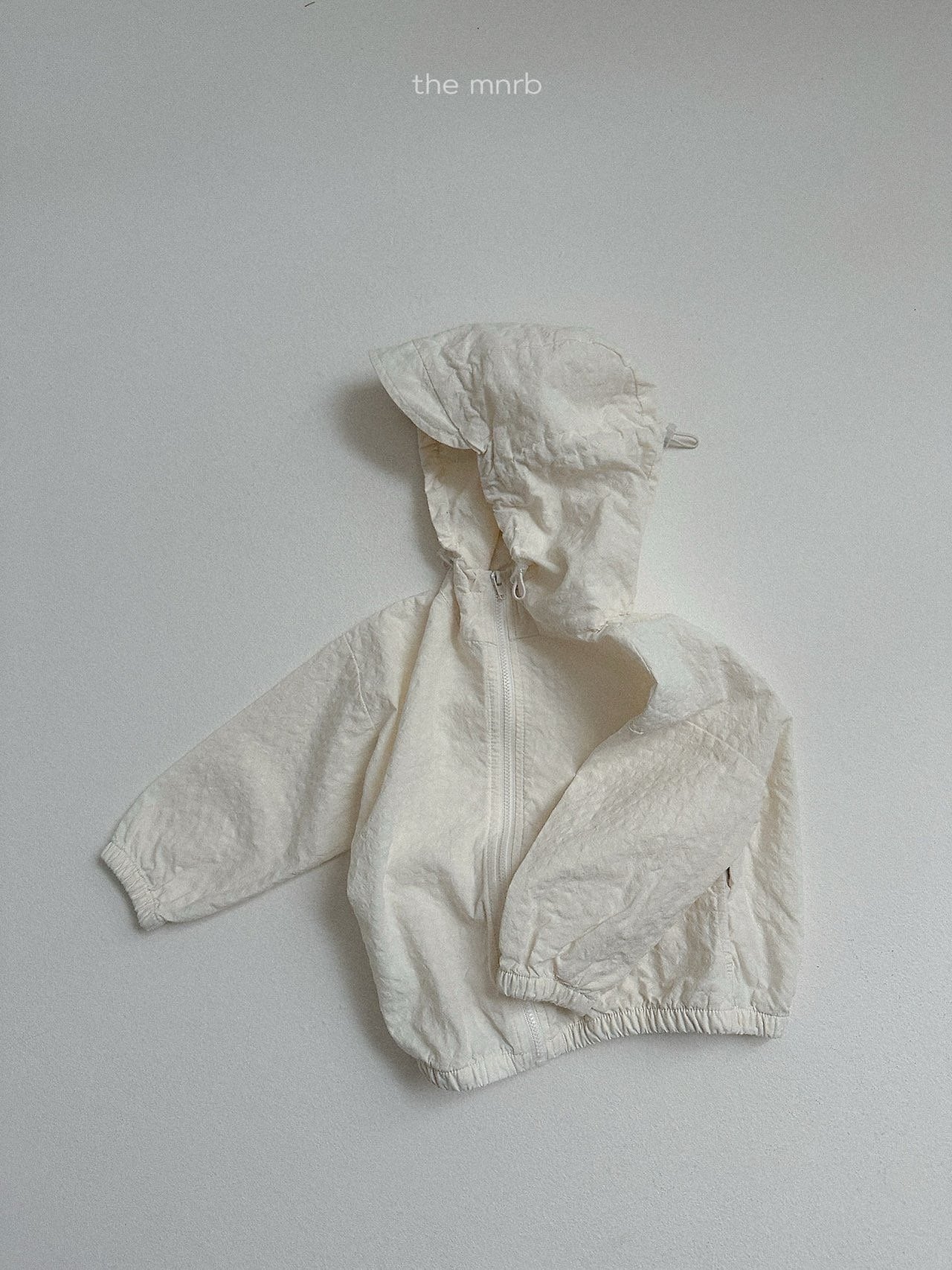 送料無料【予約】/ ストリーングフードジャンパー / minirobe