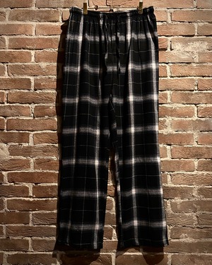 【Caka act3】Ombre Check Vintage Wide Easy Pants