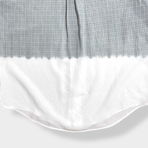 【XLARGE】USA製 デザインシャツ 切替 長袖シャツ カジュアルシャツ フロントフライ リヨセル生地 L エクストララージ US古着