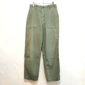 【USED】70's Vintage アメリカ軍 ファティーグパンツ ベイカーパンツ 軍パン W30 L31