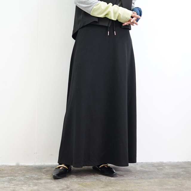【新色入荷】とろみボンディングフレアスカート