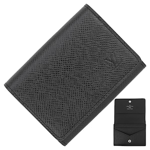 New LOUIS VUITTON ルイヴィトン カードケース アンヴェロップ・カルト ドゥ ヴィジット NM タイガ ブラック 新品