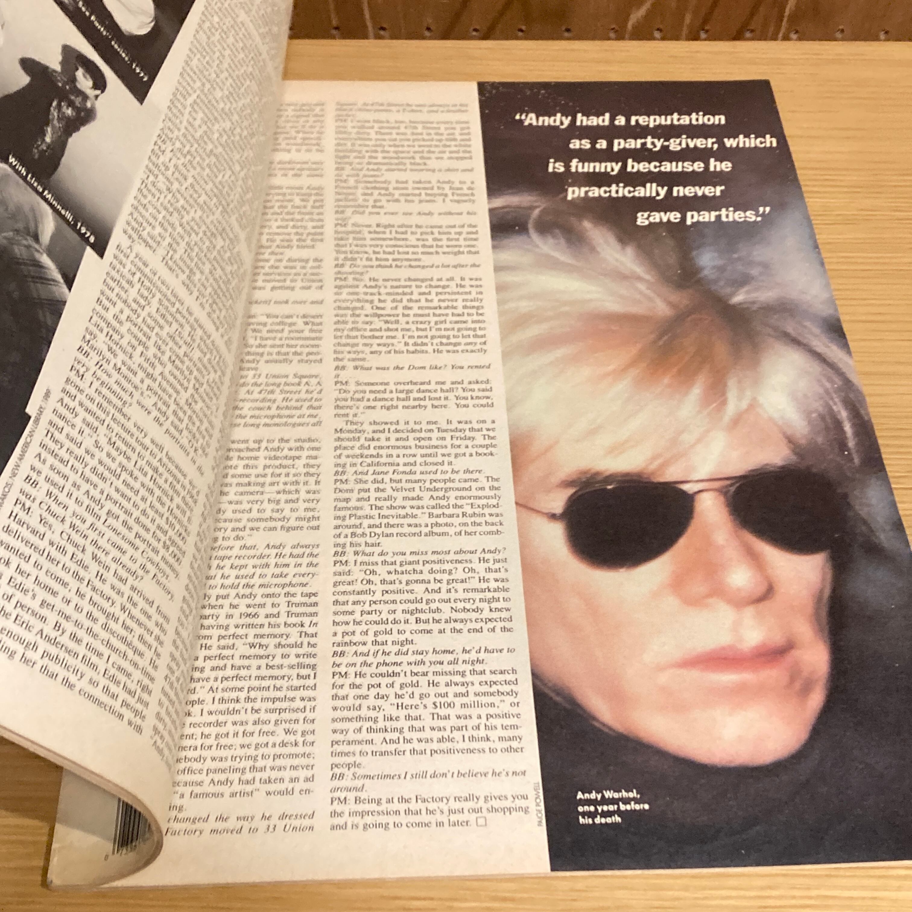 【4/13日まで】 雑誌『Interview』18冊　ウォーホル　インタビュー 4/13日まで】 雑誌『Interview』18冊 ウォーホル インタビュー 4/13日