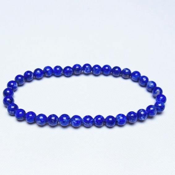 ラピスラズリ ブレスレット 5mm 一点物 メール便可 [M便 1/10] 111-48351