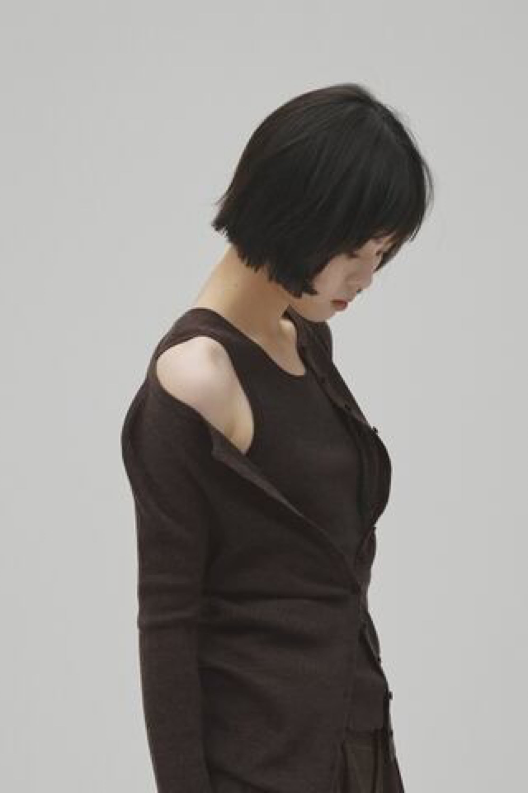 TODAYFUL Roundhem Knit Tanktop ラウンドヘムニットタンクトップ D/Brown