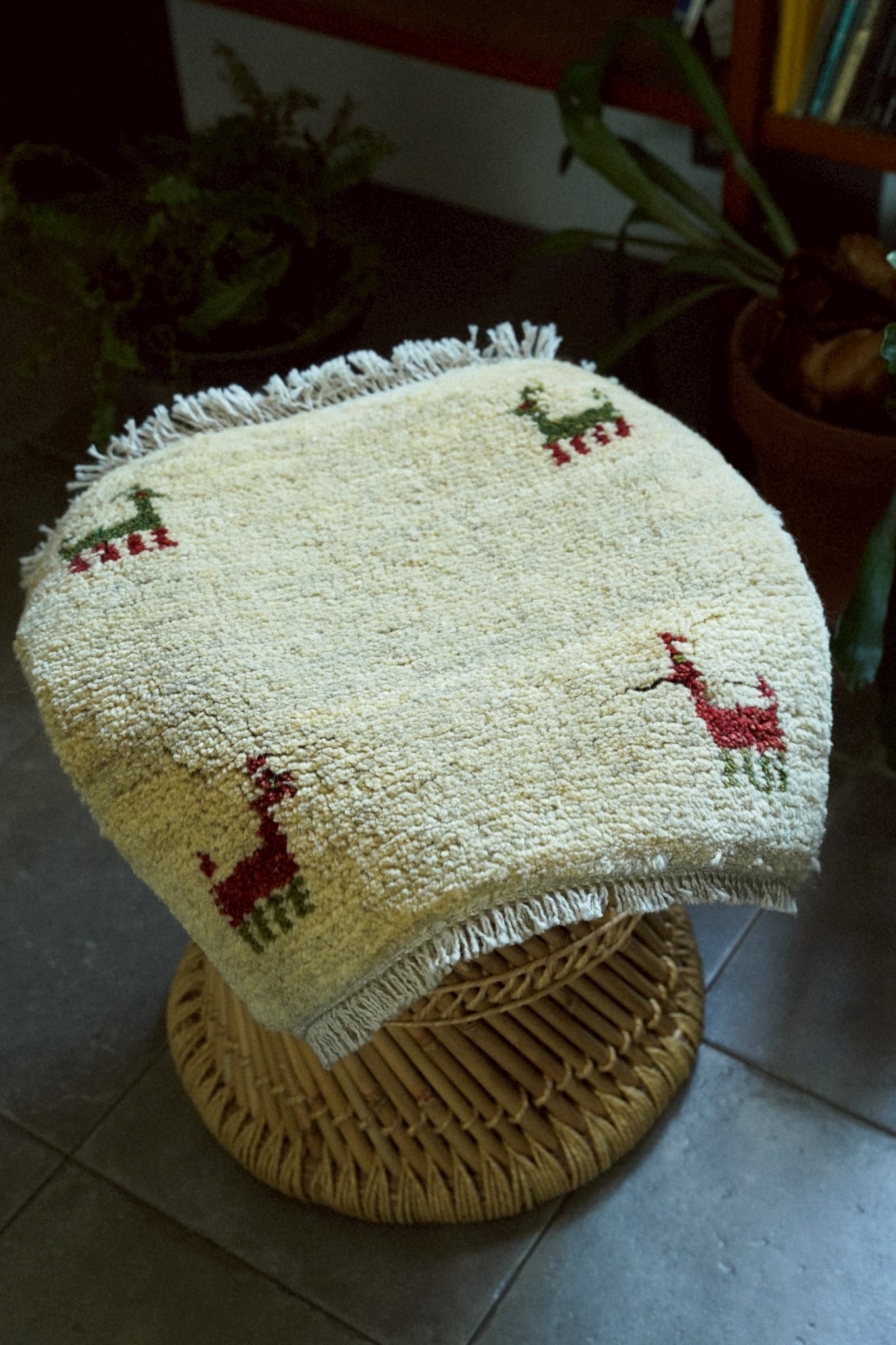 1612-Vintage Qashqai Gabbeh