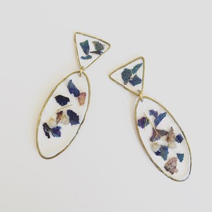 petal earring / pierce