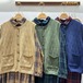 3色/透かし編みポケット付きニットベスト ・12573