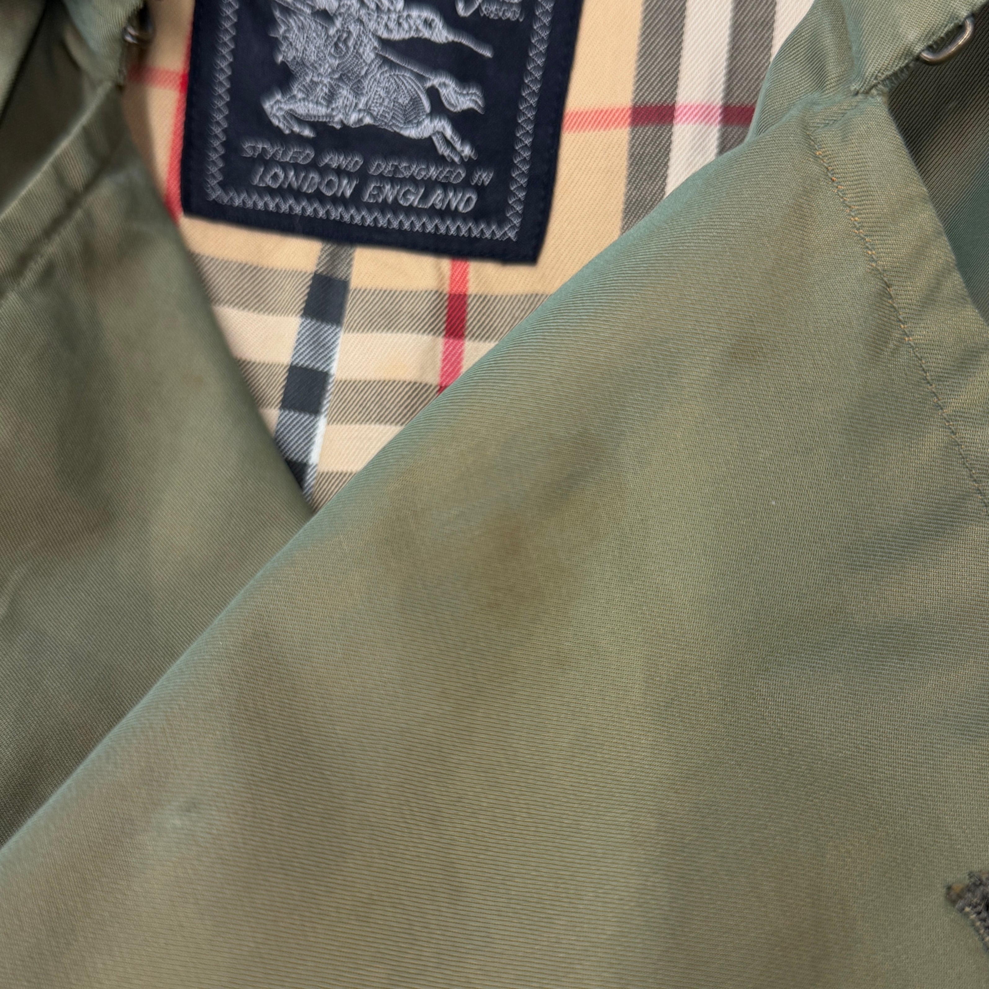 BURBERRYS】60s TRENCH COAT バーバリー トレンチコート 玉虫 b-63