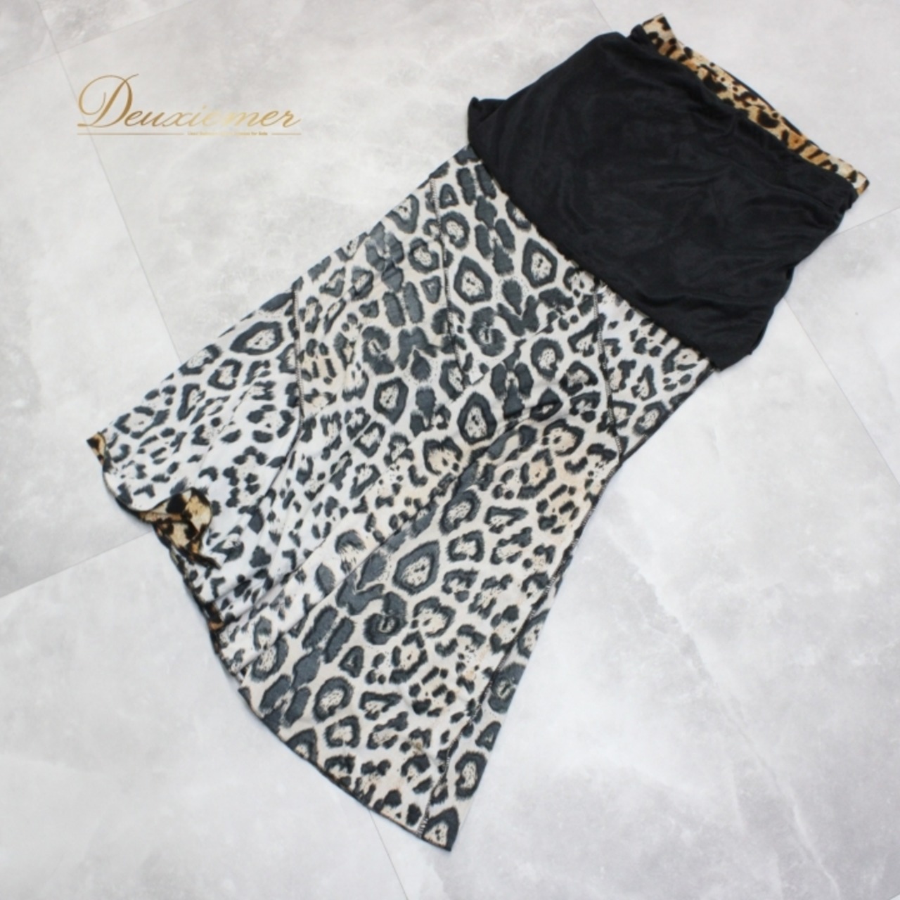 社交ダンス 衣装 スタンダード 上下セット ツーピース レッスンウェア パーティ衣装 Leirena レイリーナ ヒョウ柄 レース ラインストーン 黒 ブラック系 セクシー 伸縮性 おしゃれ ダンス衣装 レディース 華やか カジュアル スタイリッシュ パーティー用 ウエストゴム フィット感 汎用性 高品質 ポリエステル素材 ヒョウ柄デザイン クラシック おすすめ