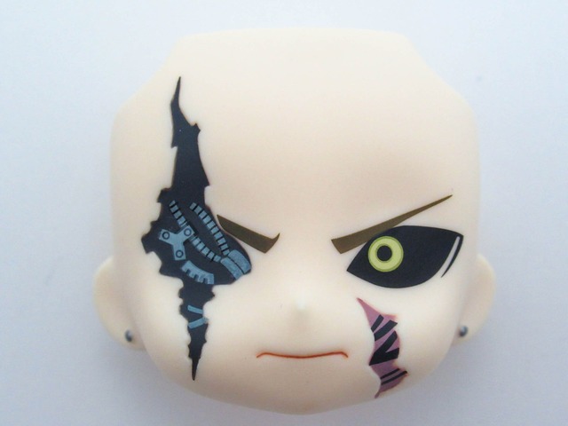 【645】 ジェノス 顔パーツ ダメージ顔　ねんどろいど
