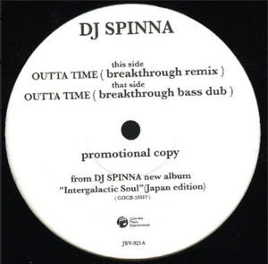 【12"】DJ Spinna - Outta Time (breakthrough Remixes)