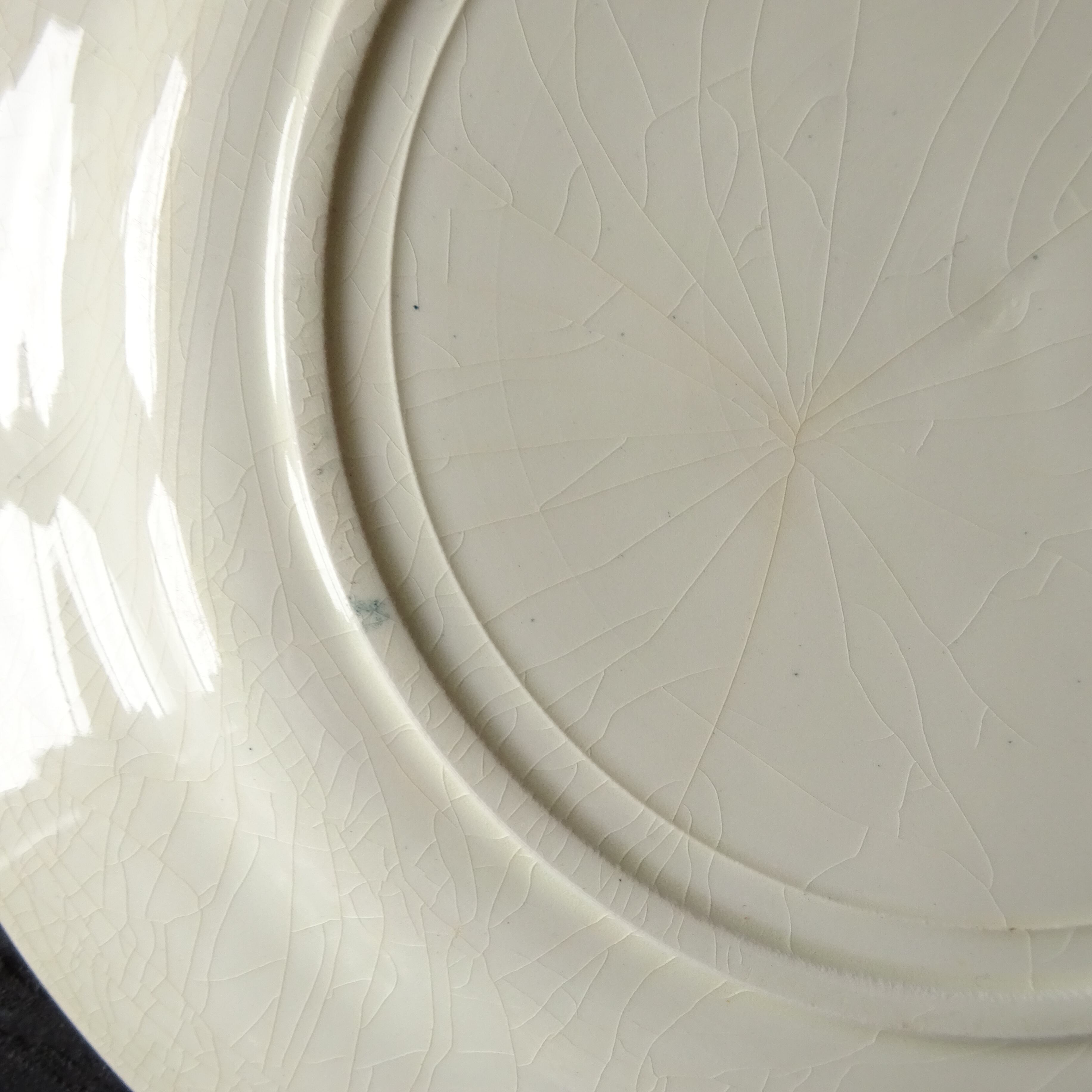 【 Épuisé 】☆TERRE DE FER Cleirefontaine modèle CHATEAUX 《CHATEAU DE RAMBOUILLET》 assiette plate