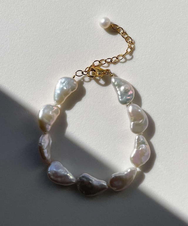 beans pearl bracelet