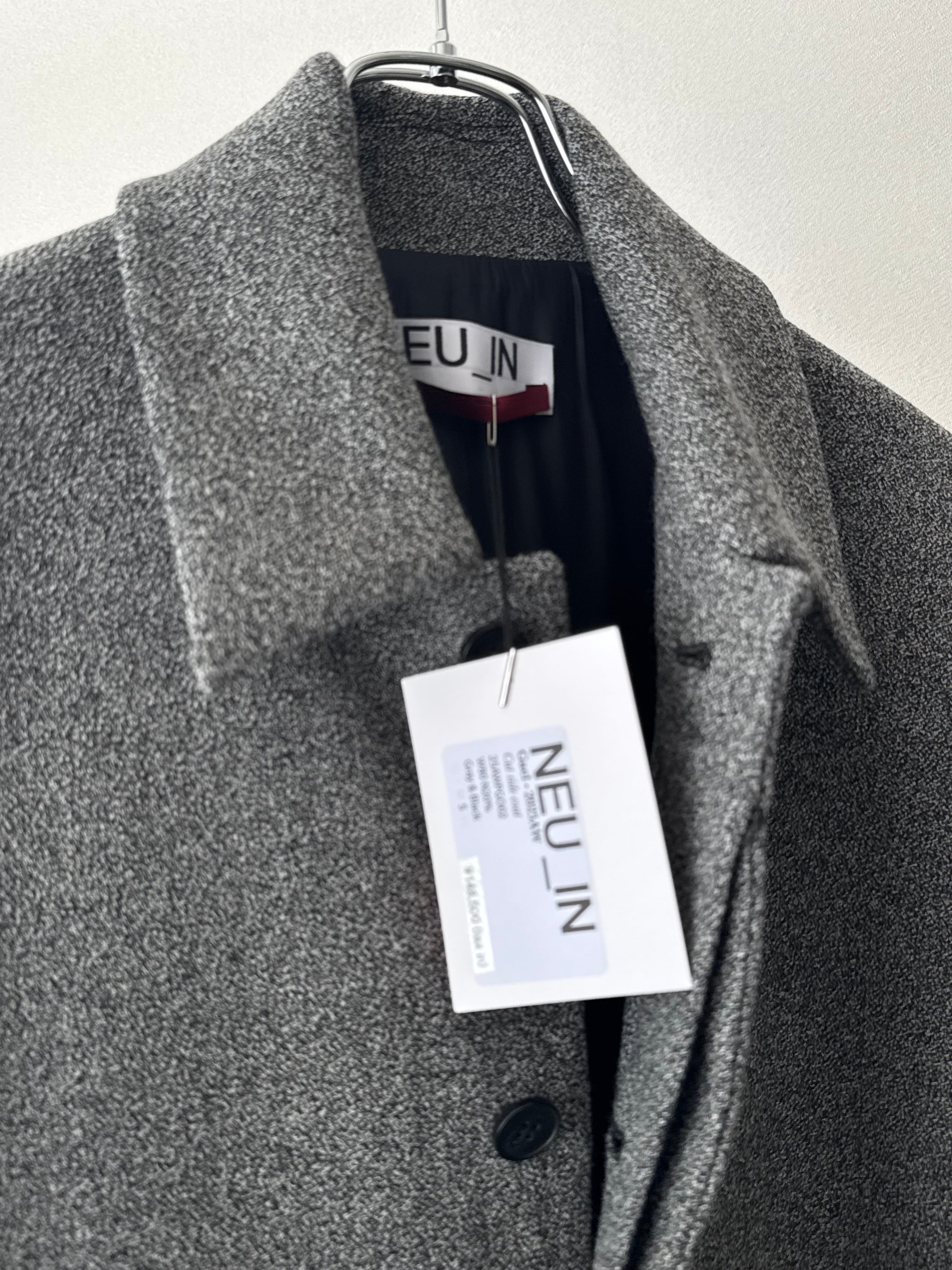 NEU_IN 25AW cut side coat | eunoia1008