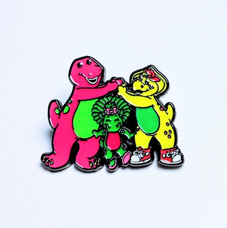 送料無料! ★ピンズ PINS★ピンバッジ 【 Barney & Friends( バーニー&フレンズ ) 】〚アメリカン雑貨 アメトイ〛