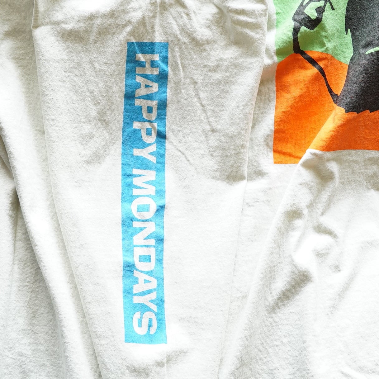 80's HAPPY MONDAYS Long T-shirt | EMMA NOVEMBER & VINTAGE