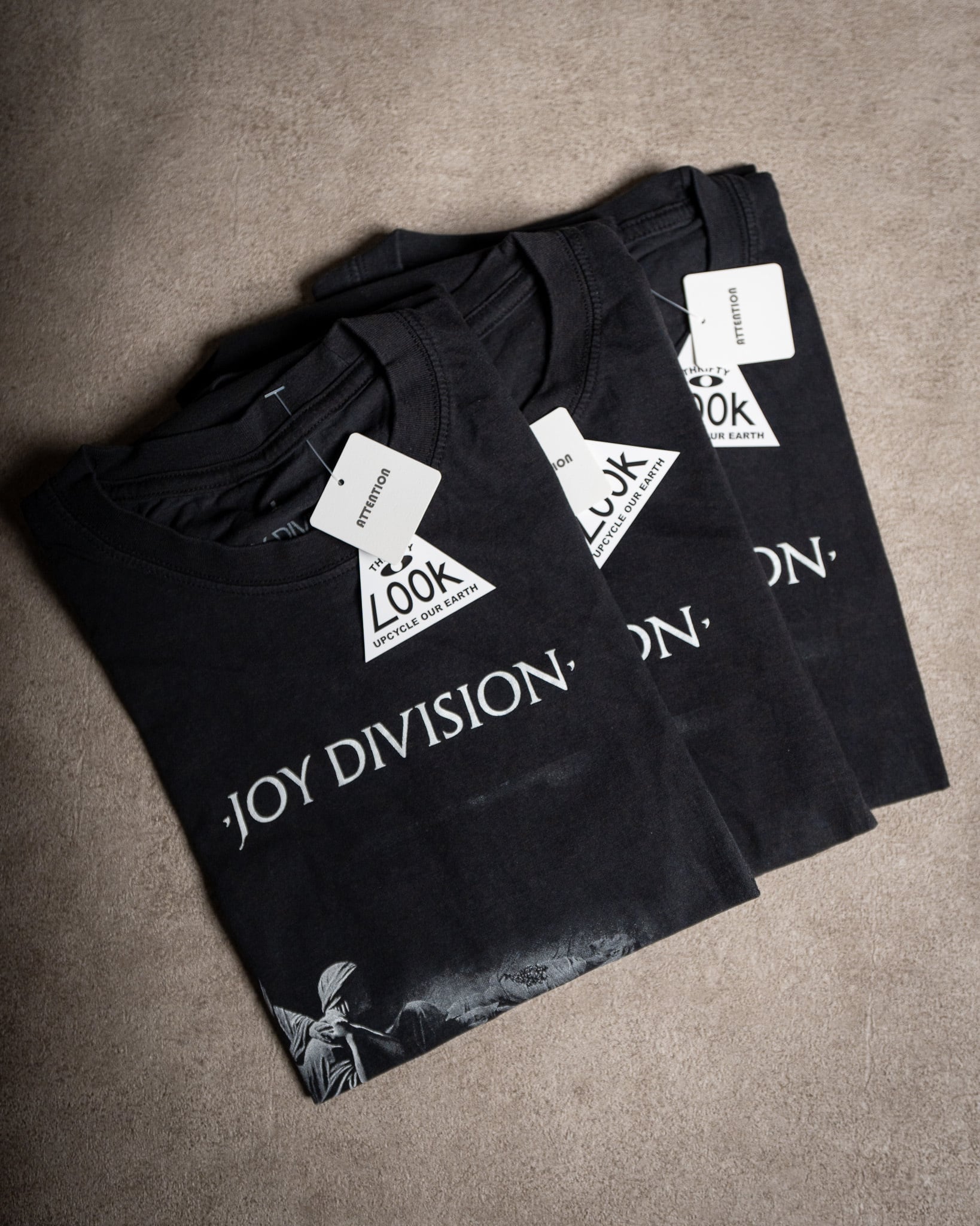 THRIFTY LOOK】JOY DIVISION CLOSER TEE 新品 ユーズド加工 L ジョイ