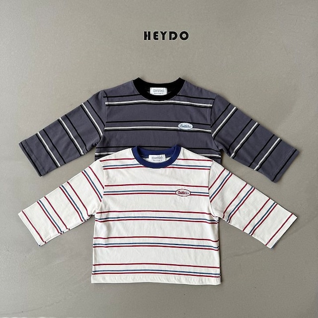 【取寄】heydo|butter patch tee|バターワッペンT|S-JL|kids&jr|26 autumn