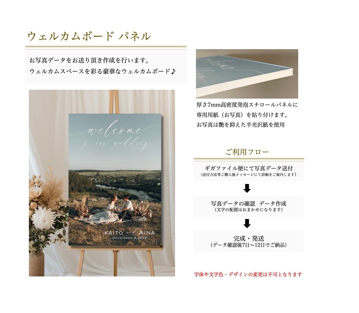 ウェルカムスペース セット ウェルカムボード 結婚式 装飾 まとめ売り