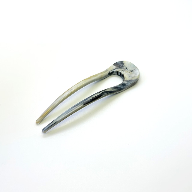 RE:LIGHT マーブル柄U字コーム【再生プラスチック】