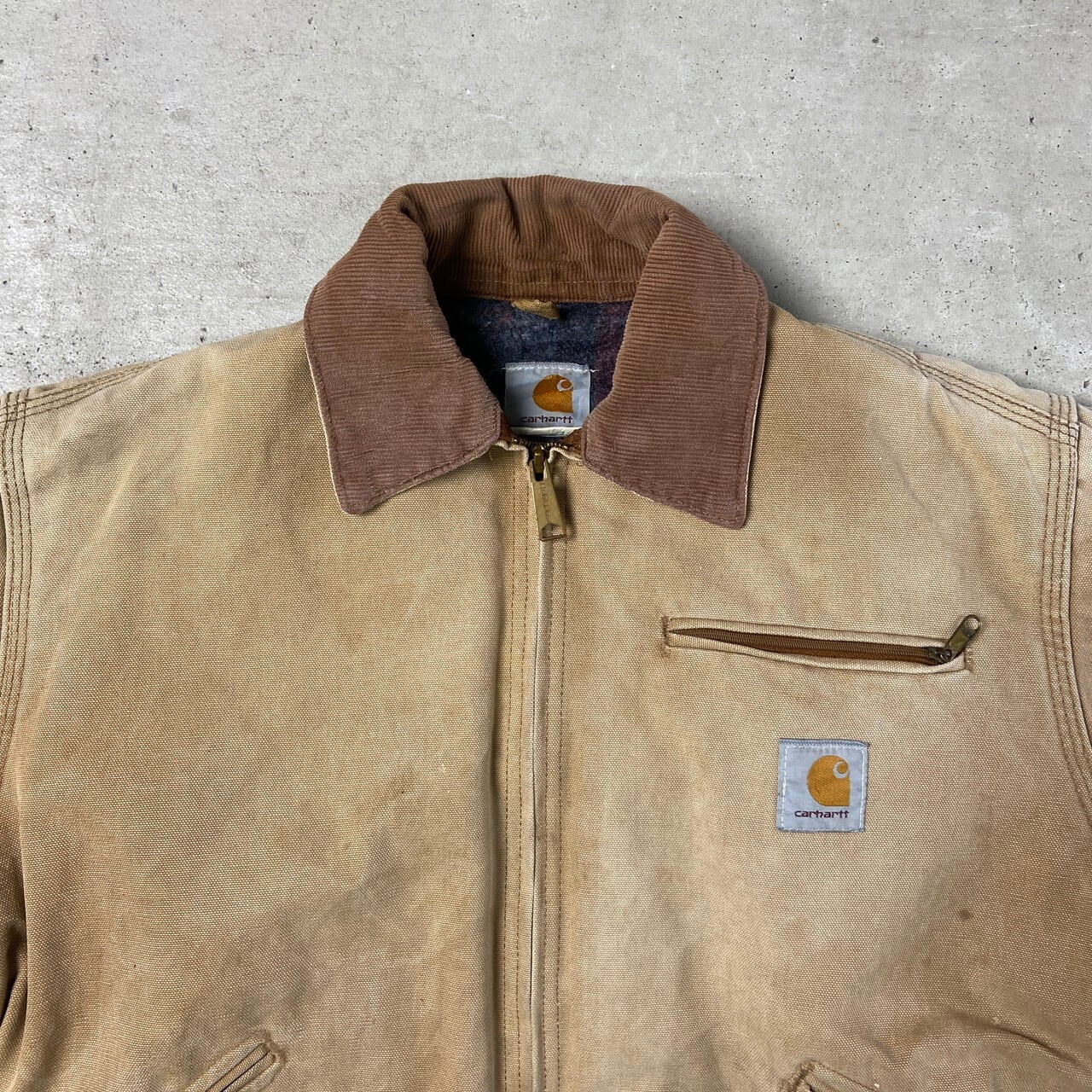 90年代 USA製 Carhartt カーハート ダック地 デトロイトジャケット