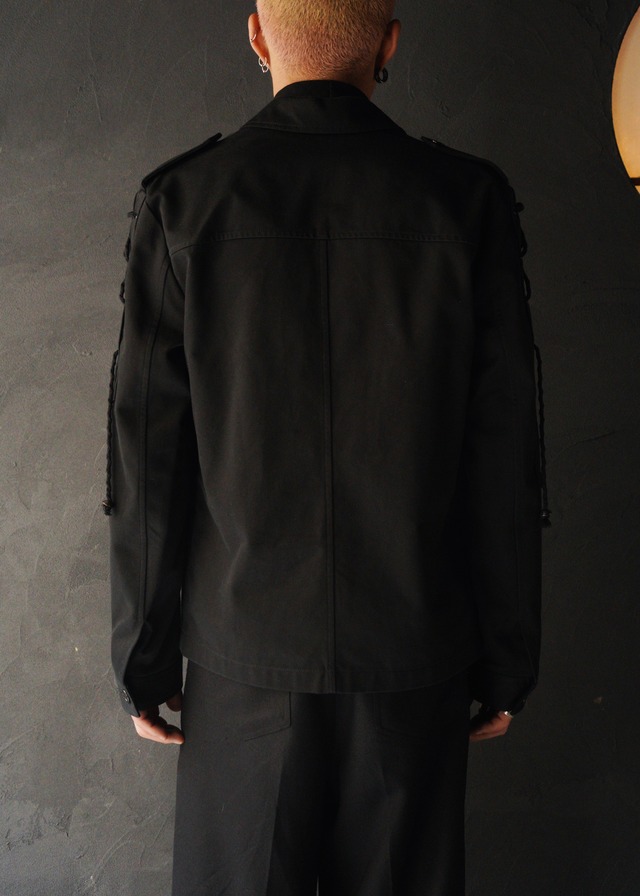 Saint Laurent 19SS pullover cotton shirt jacket